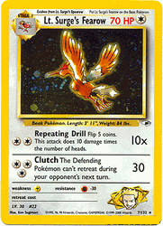 007 Lt. Surge's Fearow